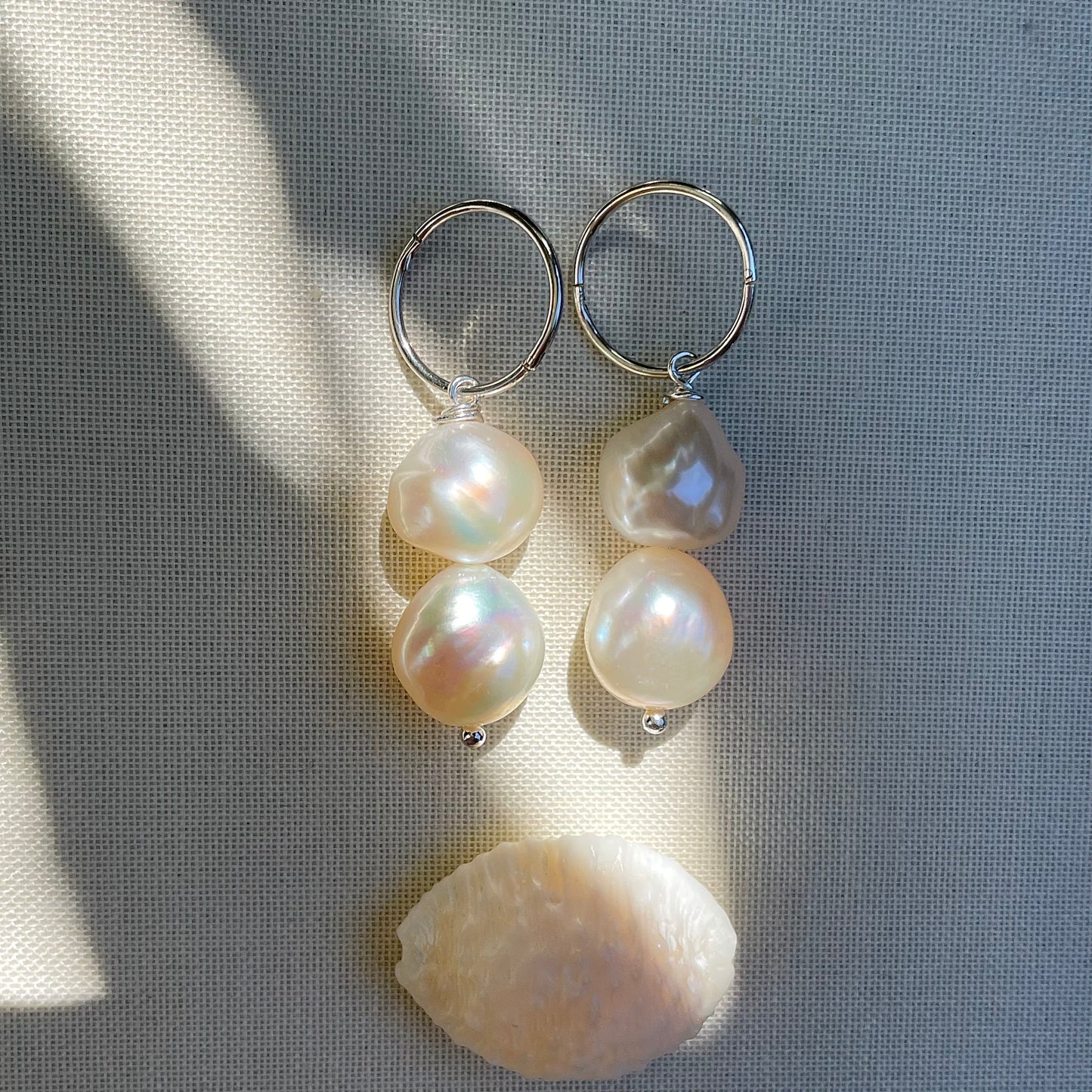 Coastal Collection • Baroque Pearl Lola Drops • large