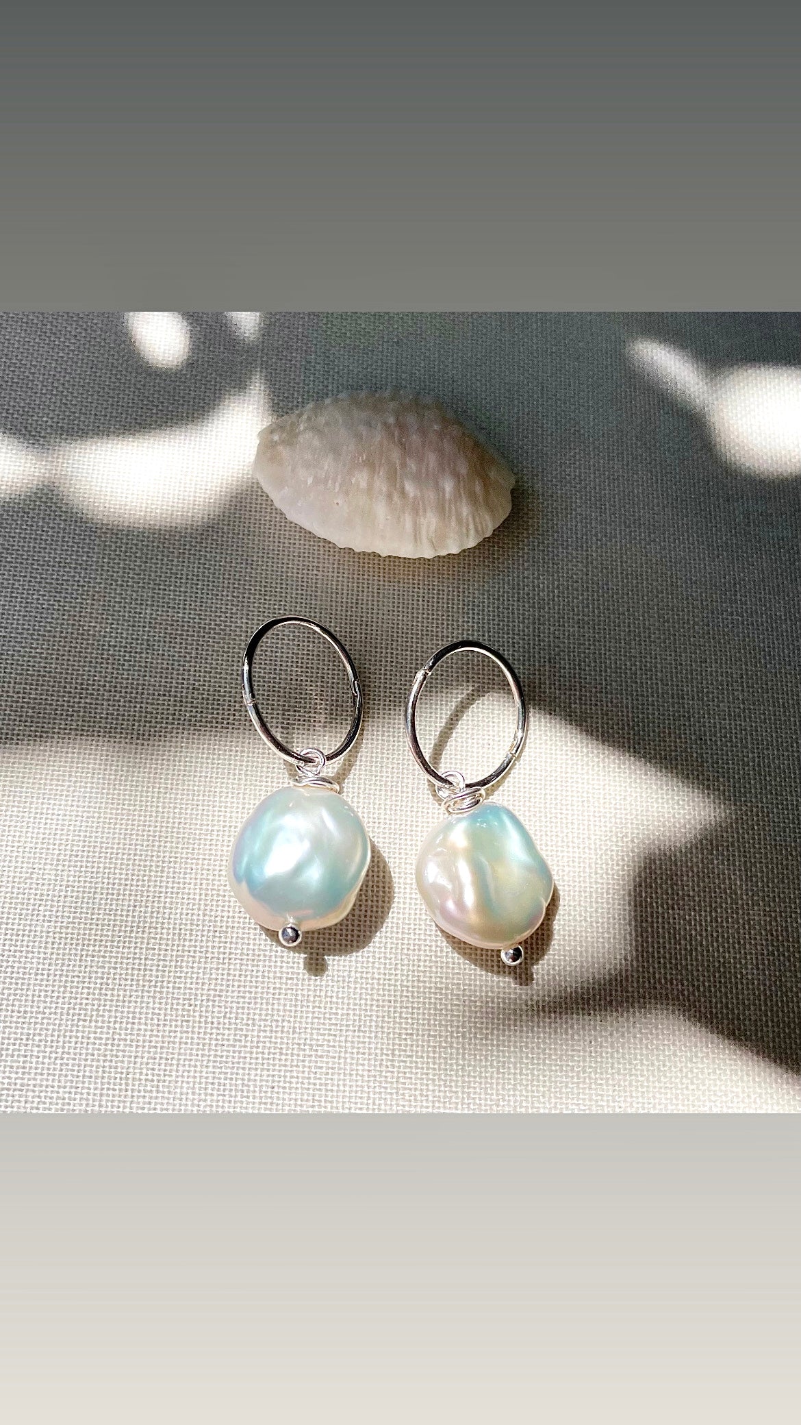 Coastal Collection • Keshi Pearl Lola Drops