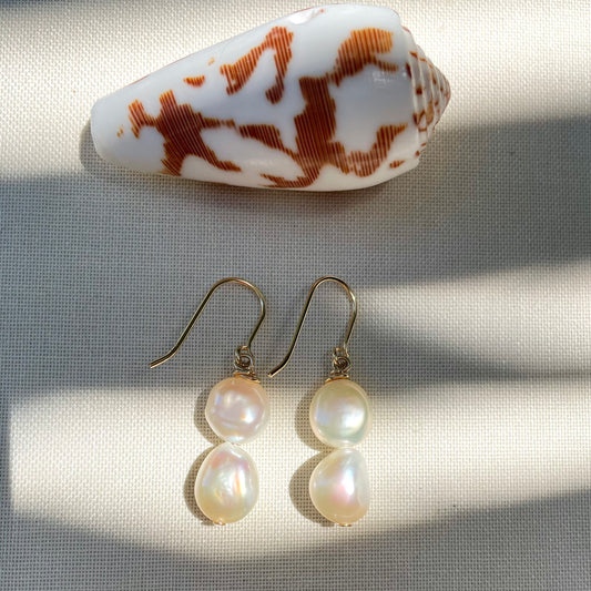 Coastal Collection • Baroque Pearl Mia Drops • Small