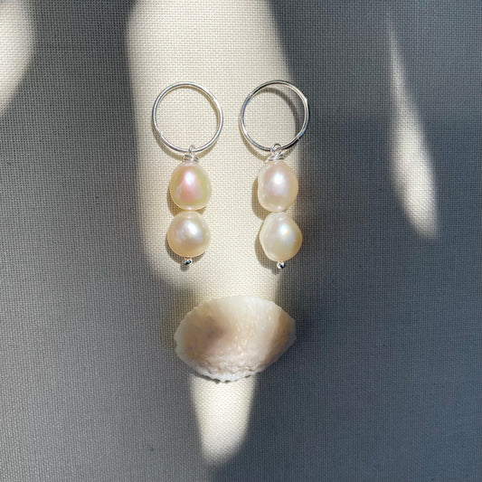 Coastal Collection • Baroque Pearl Lola Drops • Small