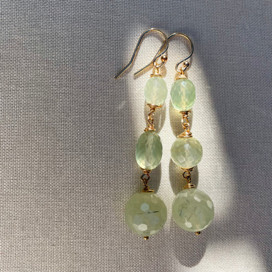 Coastal Collection • Prehnite Orb Drops