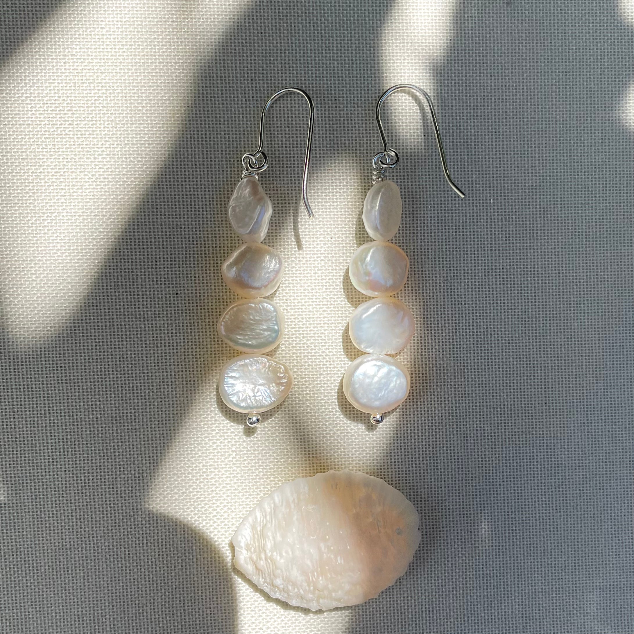 Coastal Collection • Freshwater Pearl Venus Drops