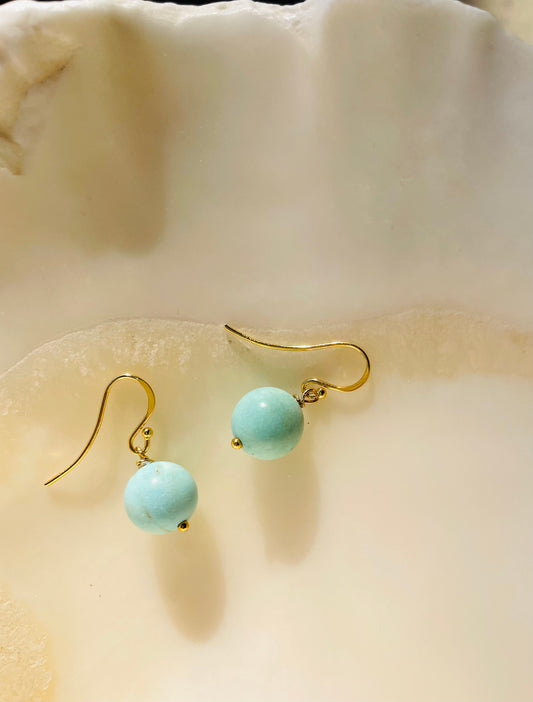 Solitaire Turquoise Drops