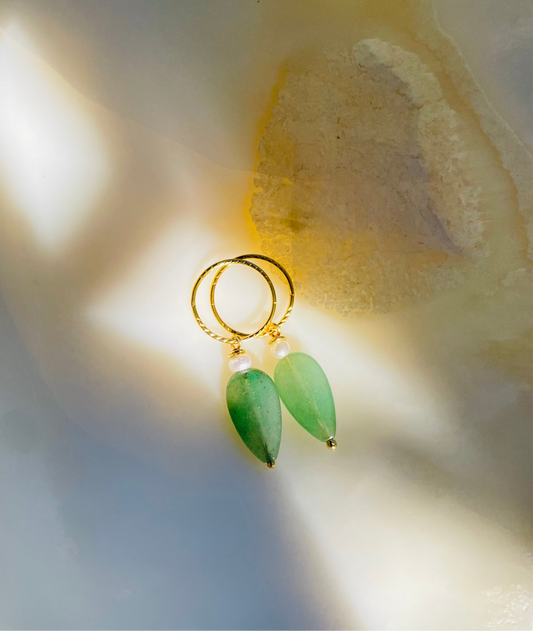 Coastal Collection • Freshwater Pearl  + Jade