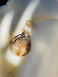Coastal Collection • Mother of Pearl Daisy Filigree & Pearl Drops