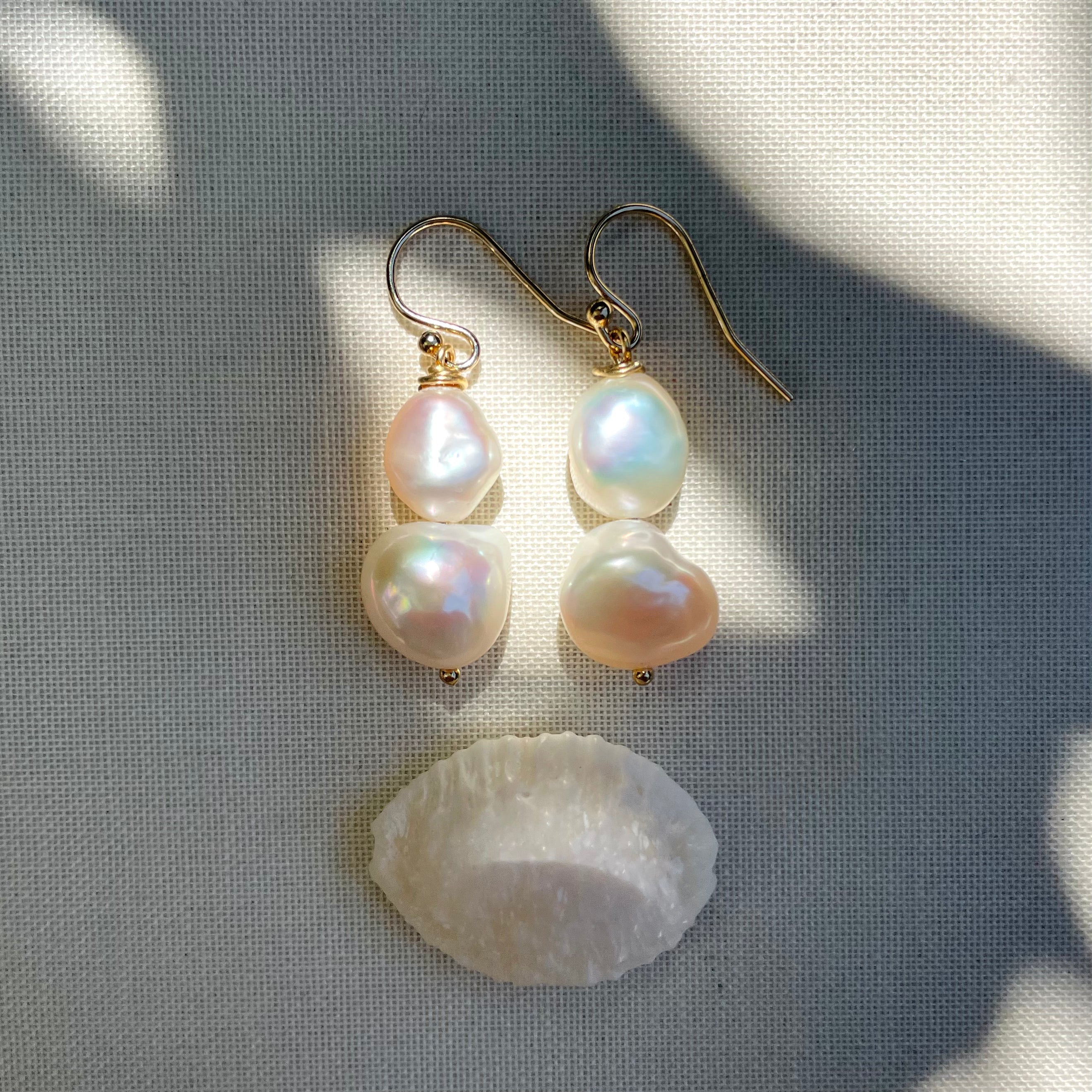 Coastal Collection • Baroque Pearl Mia Drops • Medium