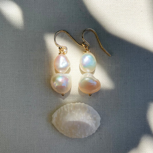 Coastal Collection • Baroque Pearl Mia Drops • Medium